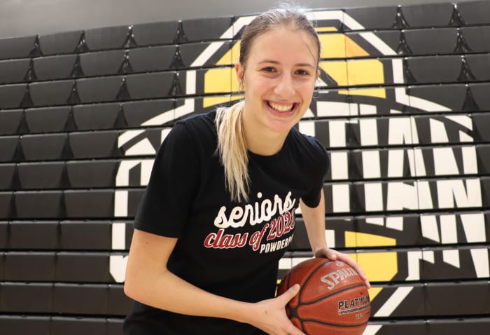 Ontario Christian senior Chloe Briggs averages 26.6 points, 8.2 rebounds, 8.8 assists and 2.5 steals per game. Photo: John Murphy